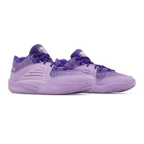 Nike KD16 B.A.D. Bad Mens size 12 Purple Fuchsia Aunt Pearl DV2917-500 NBY - Picture 1 of 5